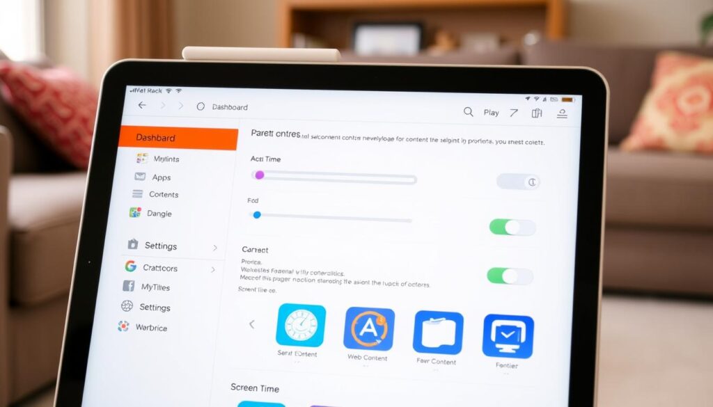 iPad Parental Controls Dashboard iPad Parental Controls Dashboard